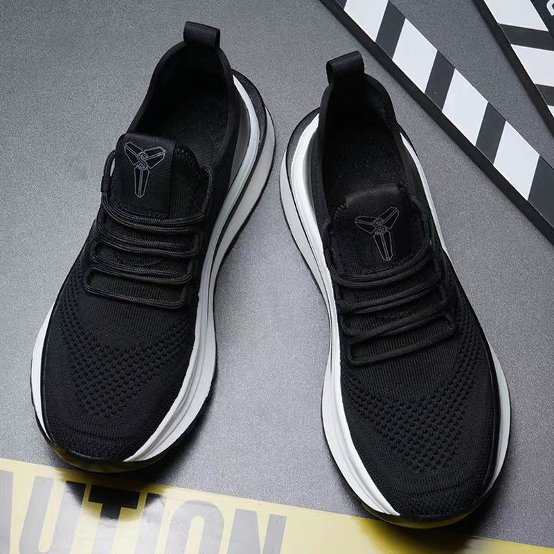 Giày nam SHANMUSENLIN dệt fly thoáng khí phong cách athleisure mới