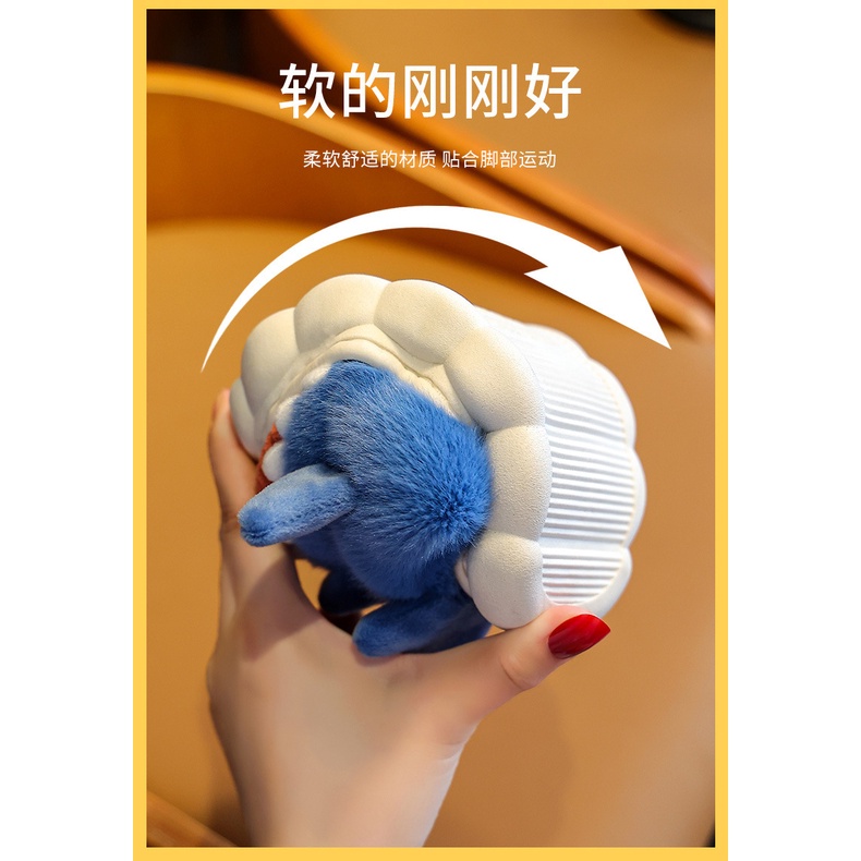 Dép Bông Đi Trong Nhà Hình Cá Mập Dễ Thương Cho Bé trai/gái