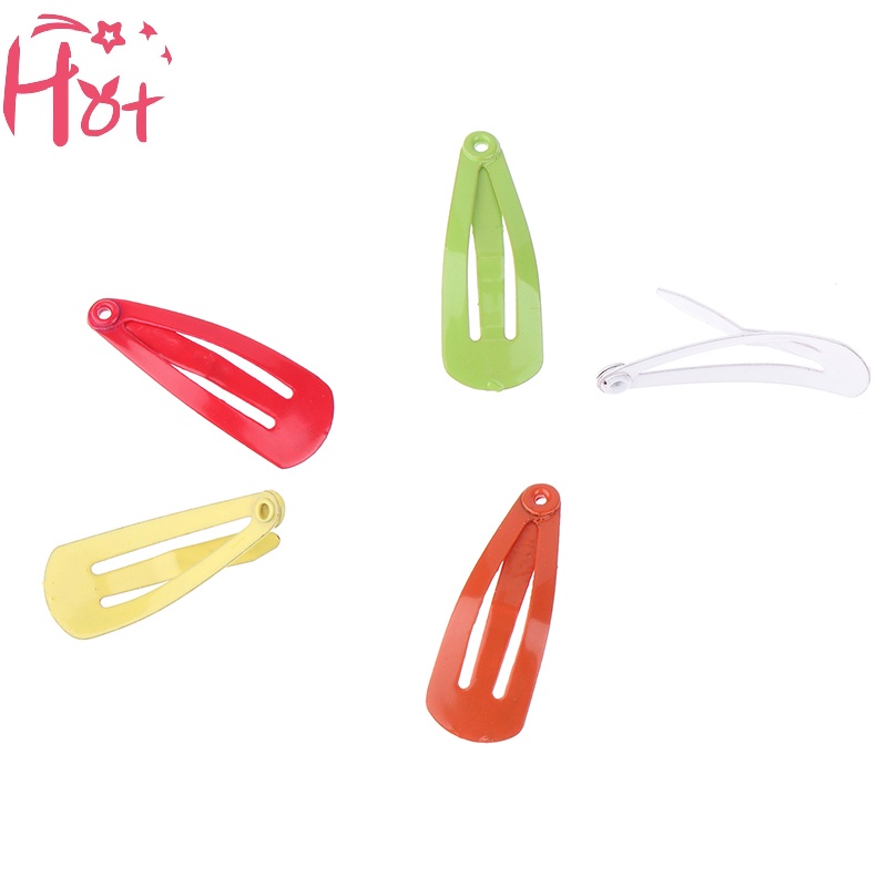 Jr Set 5 Kẹp Tóc Giả mini 2cm Cho Búp Bê bjd 1 / 6 1 / 12 ob11 vn