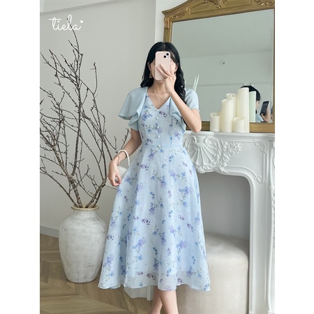 TIELA  Đầm váy hoa dáng dài-Mei Dress