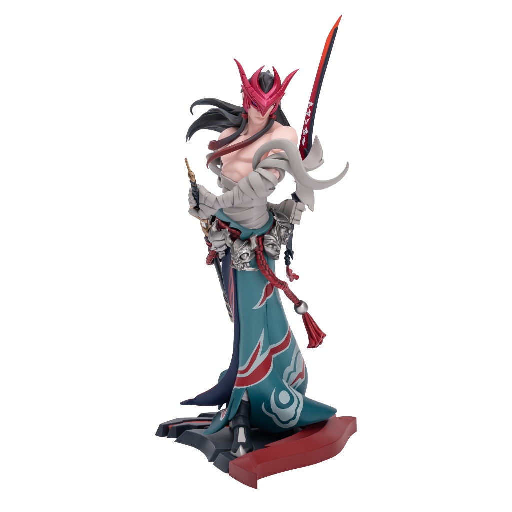 Mô hình LoL Yone Unlocked Statue 28cm Chính hãng Riot Games - Figure LMHT Liên Minh Huyền Thoại Siêu mới