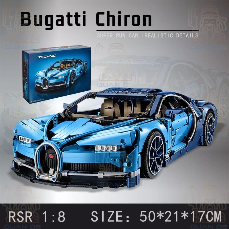 Mô Hình Siêu Xe Bugatti Chiron Tỷ Lệ 1:8 Đồ Chơi Lắp Ráp 4031pcstặng ôtô