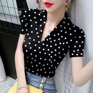 Áo Sơ Mi Lụa Cổ Tim Thời Trang Xuân Hè Dành Cho Nữ