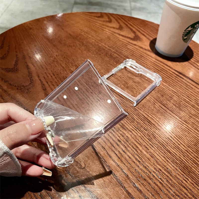 Ốp Điện Thoại TPU Mềm Trong Suốt Chống Sốc Chống Rơi Cho Samsung Galaxy Z Flip 3 5G Z Flip 3 Flip 3 Flip 3 Z3