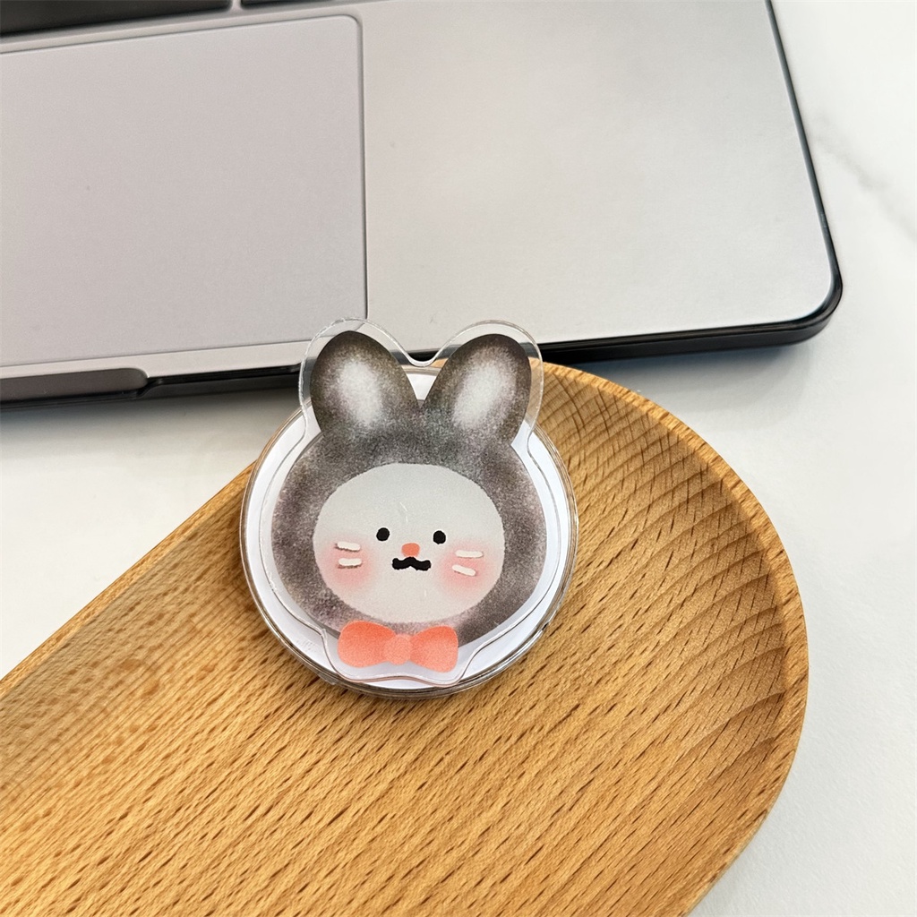 Ốp Điện Thoại Nam Châm Chống Rơi In Hình Cá / Gấu Hoạt Hình Có Giá Đỡ Cho iphone