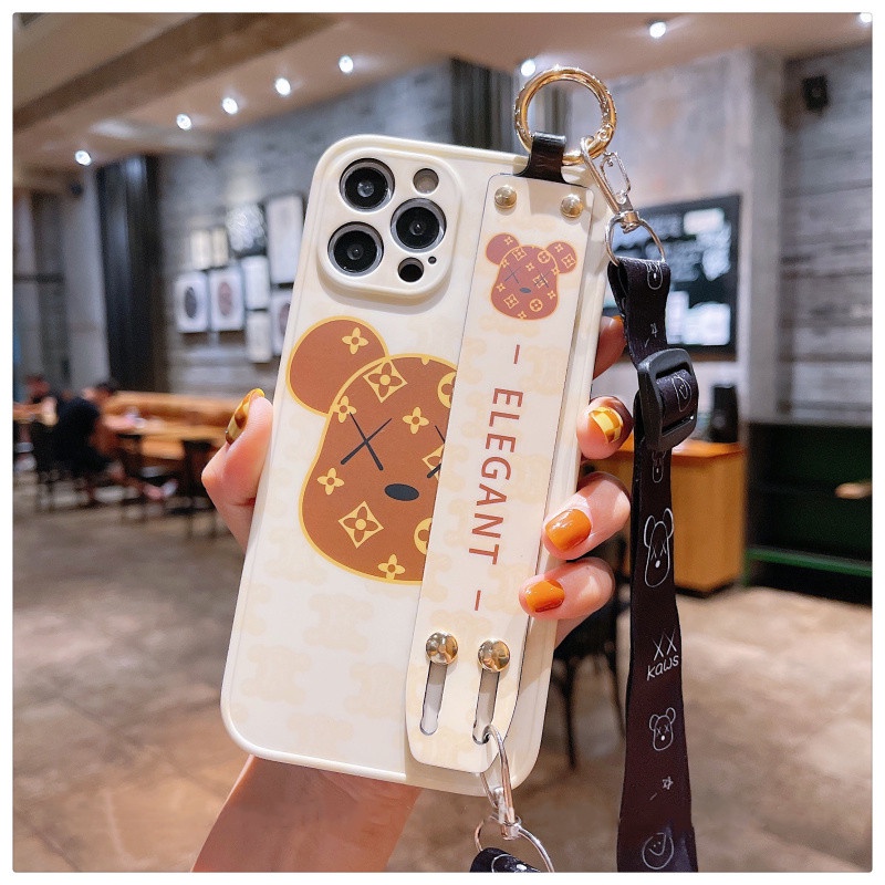 Hoạt Hình Ốp Điện Thoại tpu Mềm Có Dây Đeo Cho iphone 15 14 13 11 12 pro max 12pro 13pro 14pro 14plus 15pro 13promax 14promax 15promax