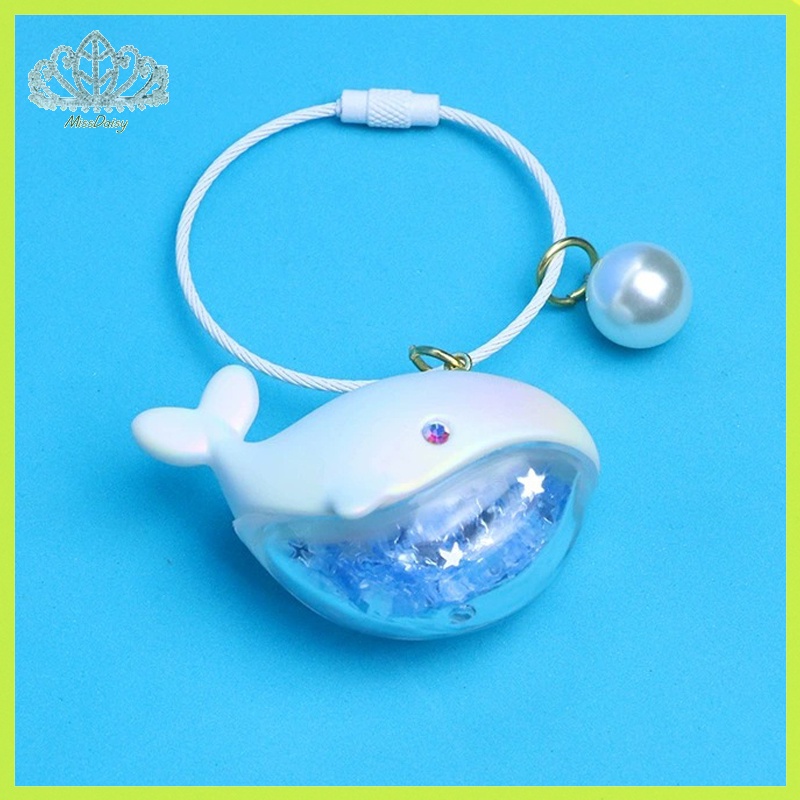 Móc Khóa Hình Cá Voi Hoa Cúc Bằng Nhựa resin Nhỏ Nhiều Màu Sắc Dễ Thương Trang Trí Túi Xách / Điện Thoại / Ví Đi Học vn