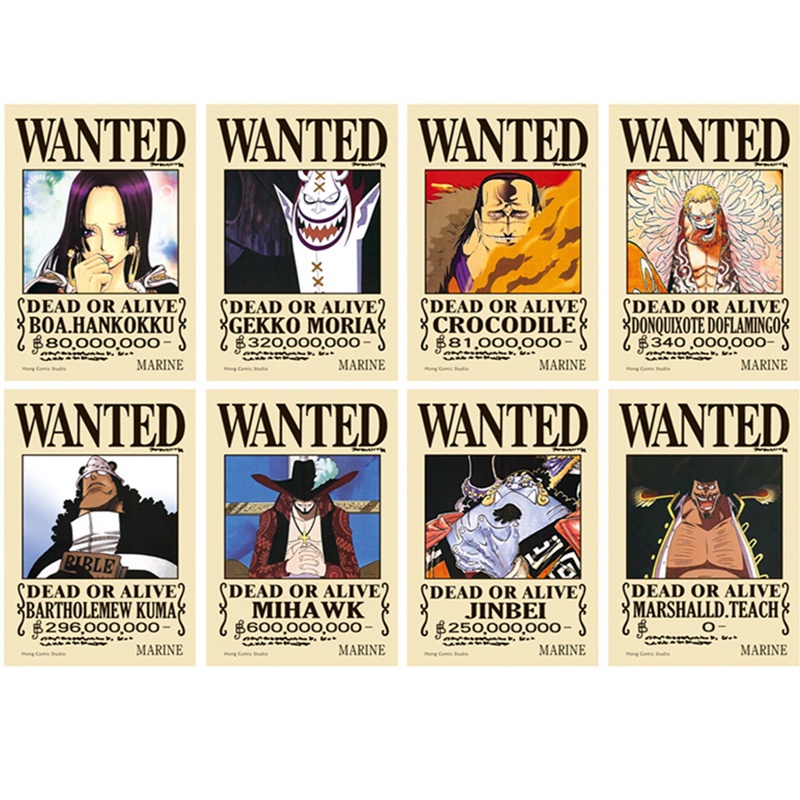 Ab Poster Phim Hoạt Hình one piece Trang Trí Phòng