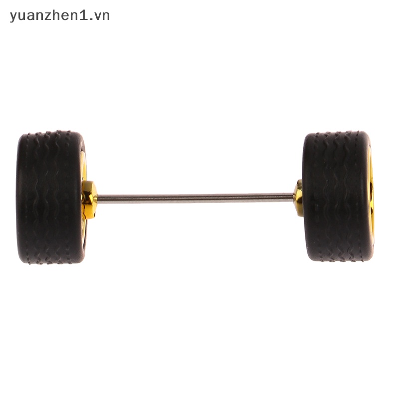 1 Bộ Bánh Xe Hơi 10.8 / 12.8mm 1 / 64 Bằng Hợp Kim Chất Lượng Cao vn