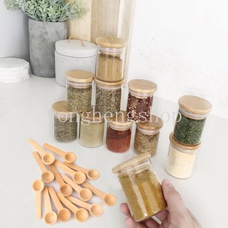 Set 5 Muỗng Gỗ mini Đo Lường Đa Năng