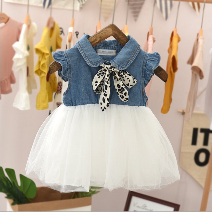 Đầm Bé Gái Từ 0-4 Tuổi Kiểu Dáng Dễ Thương Xinh Xắn