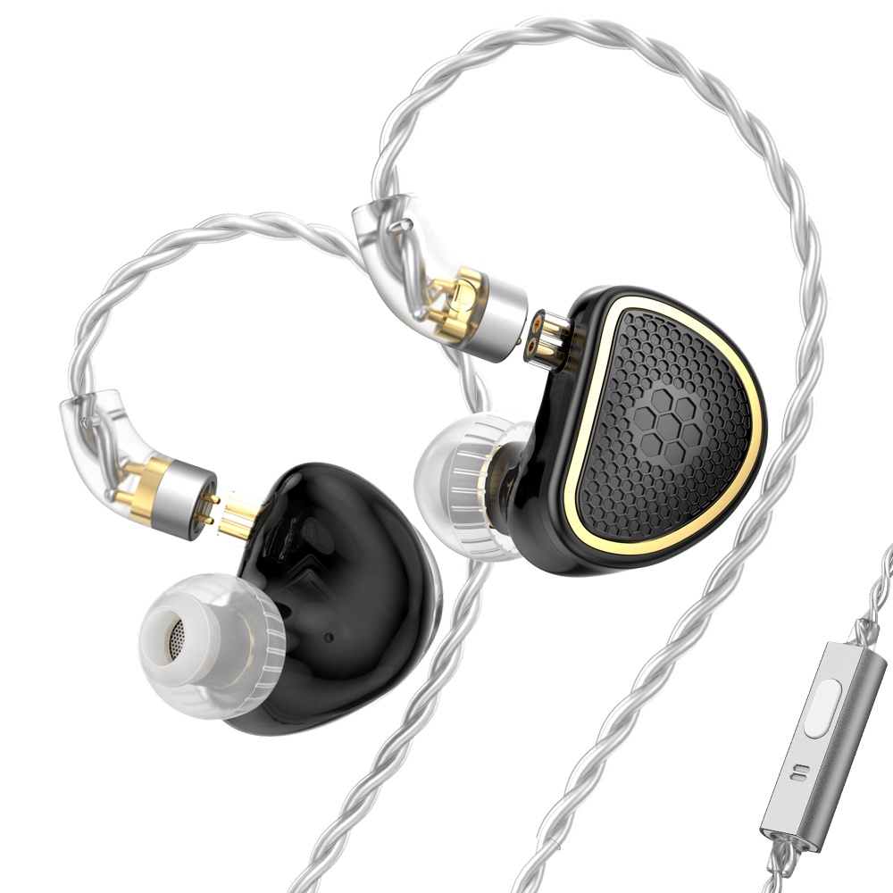 TRN SPD+BA Xuanwu In Ear Earphone Hybrid Planar In-Ear Monitor IEM HIFI DJ Running Sport Headphones Earplug Headset Earbuds