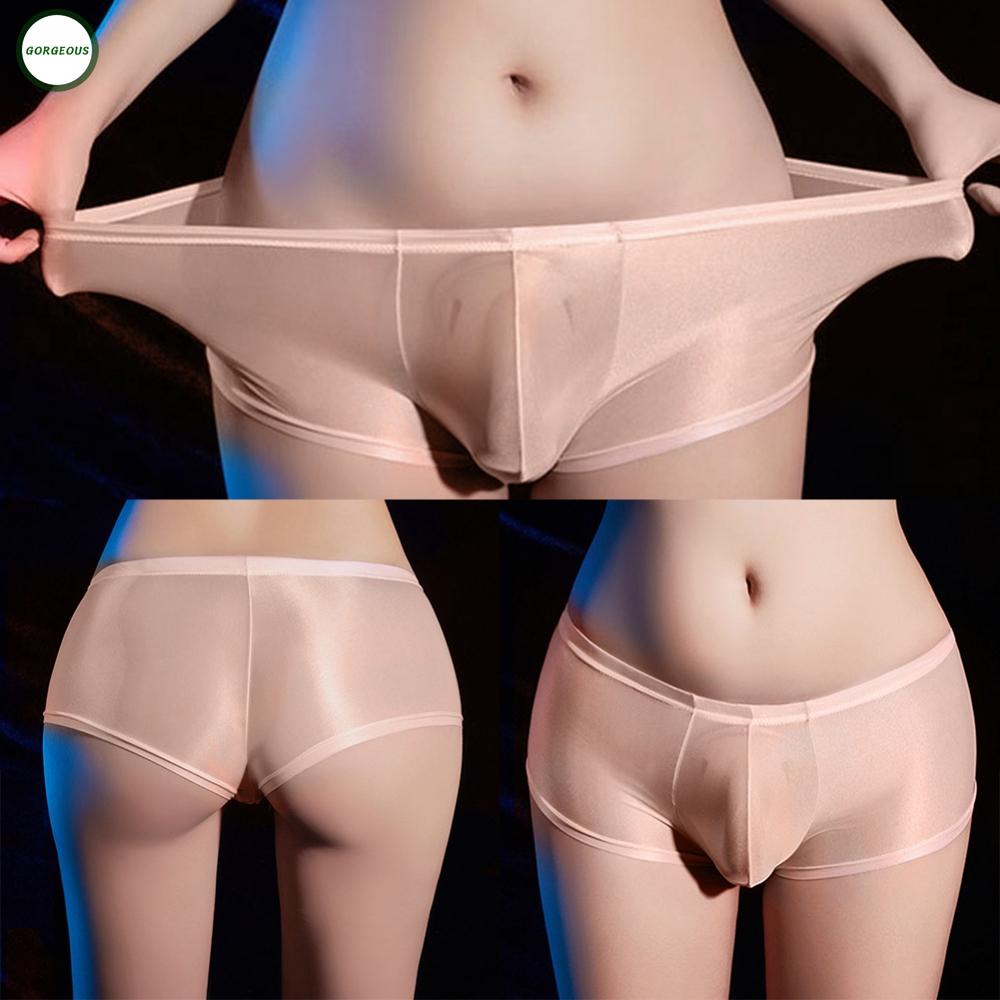 New Coming~Mens Underwears Panties Regular Seamless See Through Solid Color Breathable#Home Essentialses