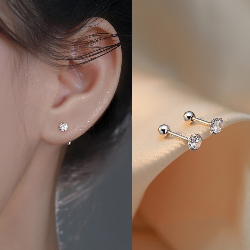 Bông Tai Hình Nơ / Trái Tim / Hoa Xinh Xắn Thời Trang Cho Nữ