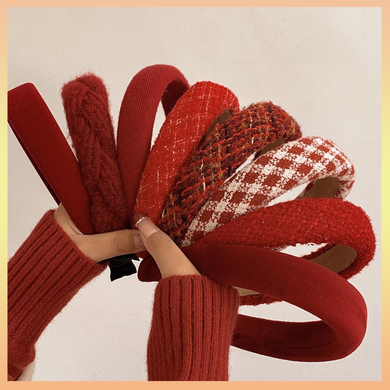 Băng Đô Cài Tóc Phong Cách Giáng Sinh Cổ Điển Sang Trọng Dành Cho Nữ 2023