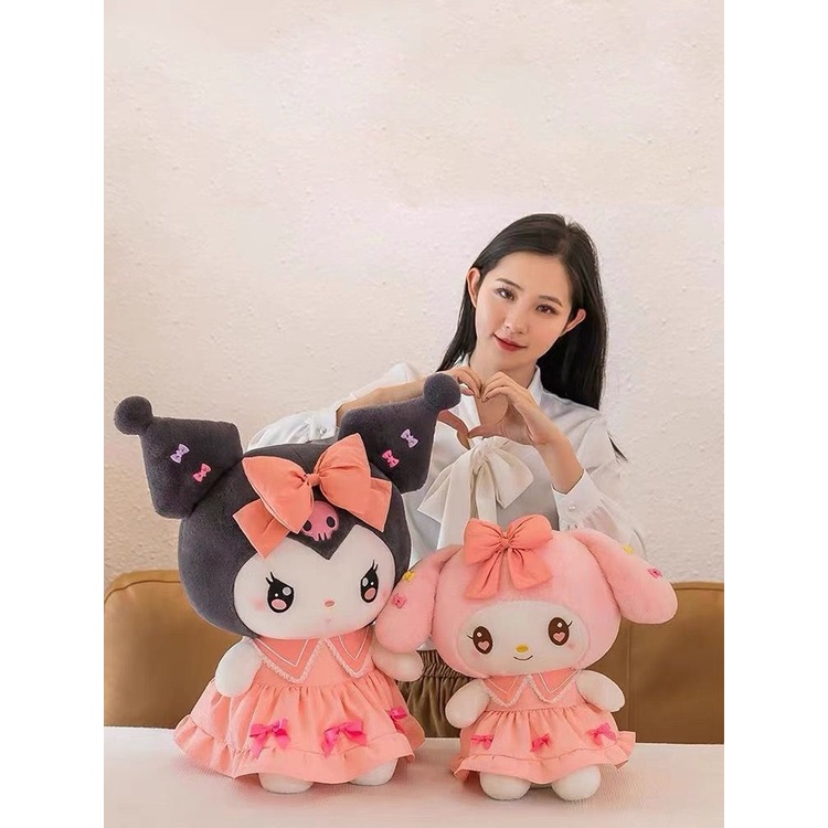 Kuromi My Melody nhồi bông búp bê nhồi bông 40cm