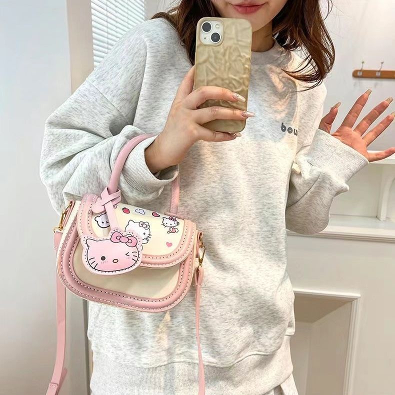 Túi Đeo Vai Hình Gấu Hoạt Hình / Chó / Mèo Làm Thủ Công diy