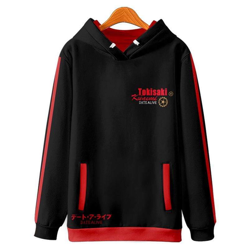 Áo Khoác hoodie Có Khóa Kéo Hóa Trang Nhân Vật Anime date a live