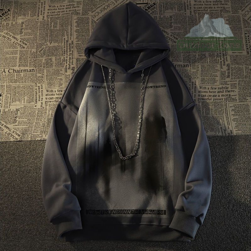 Áo hoodie Nỉ Dáng Rộng Thời Trang Thu Đông 2023 Dành Cho Nam Nữ