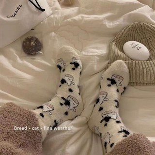 Vớ Nhung Dày Dặn Giữ Ấm Khi Ngủ