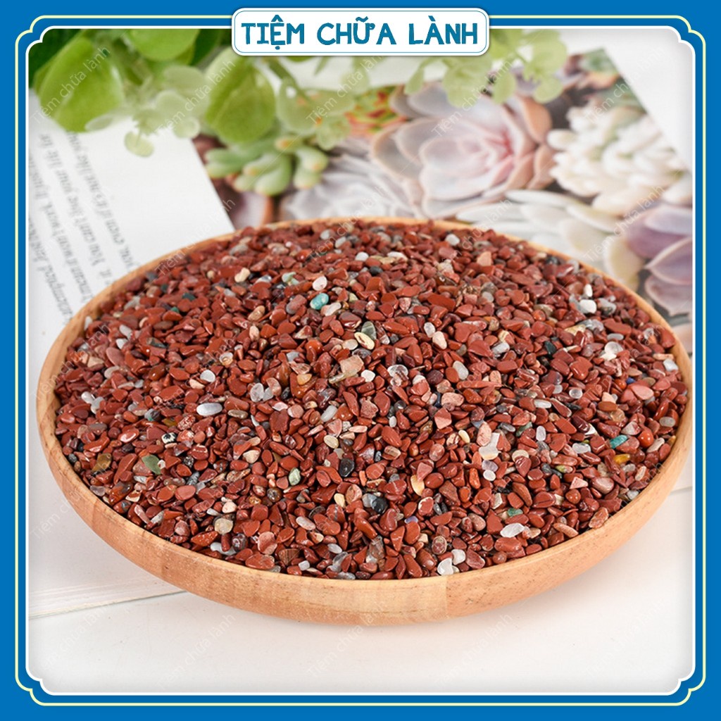 Đá Thạch Anh Vụn Tự Nhiên Loại Siêu Nhỏ , Đá Thanh Tẩy Tarot Hỗ Trợ Thiền Định, Reiki Healing, Trang Trí Bể Cá