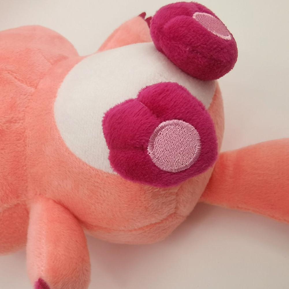 Đồ chơi nhồi bông Hình Động Vật Hoạt Hình Màu Hồng 18cm g8e9
