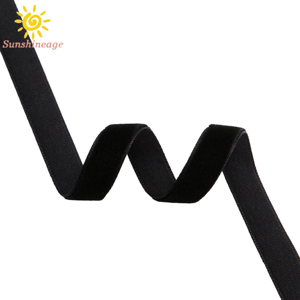 Cuộn Dây Ruy Băng 10 Yards handmade Bằng Vải Nhung Thắt Nơ Trang Trí Tiệc Cưới