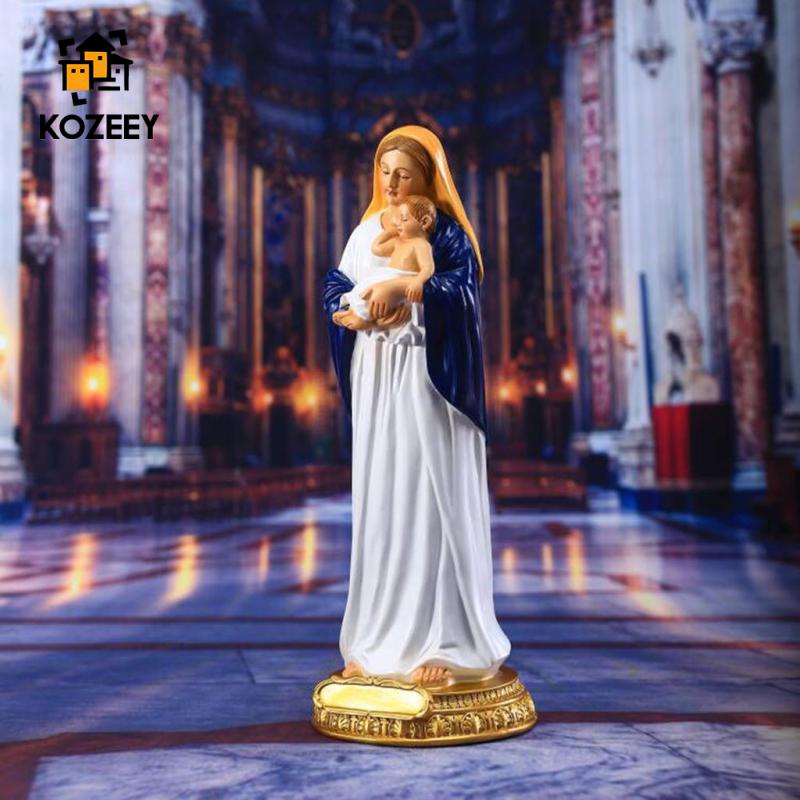 Tượng Đức Mẹ Mary bằng nhựa resin KOZEEY
