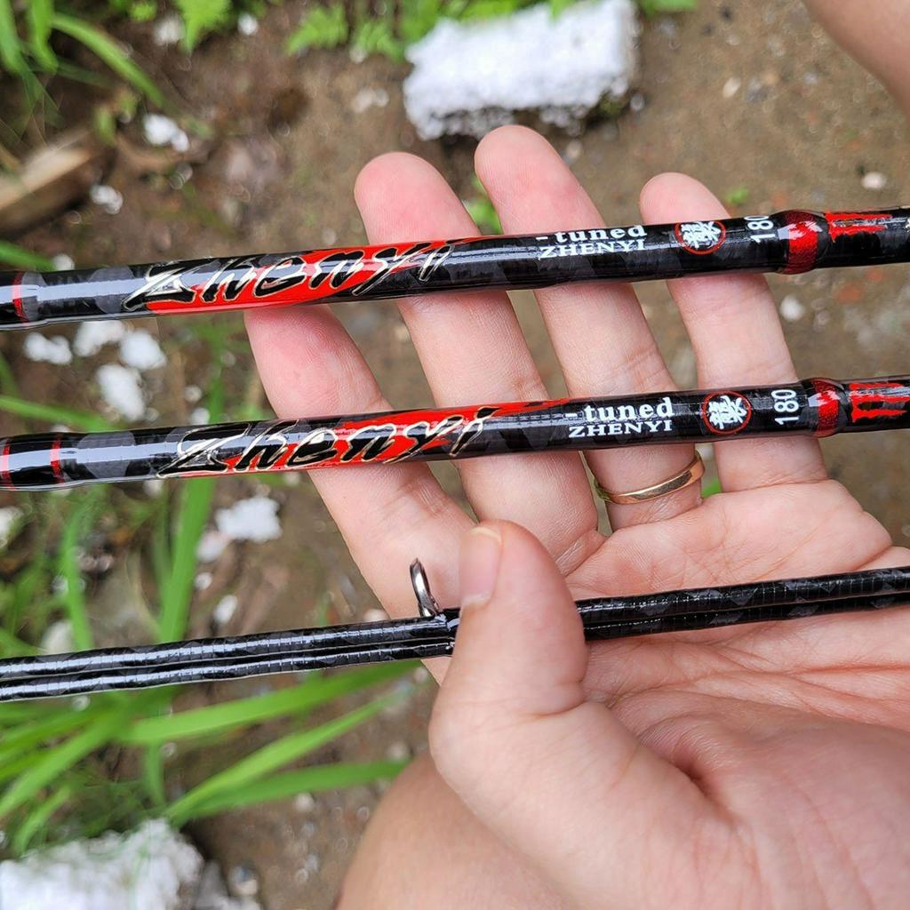 Cần câu lure cao câp Red Devil carbon xoắn X toàn thân CM42