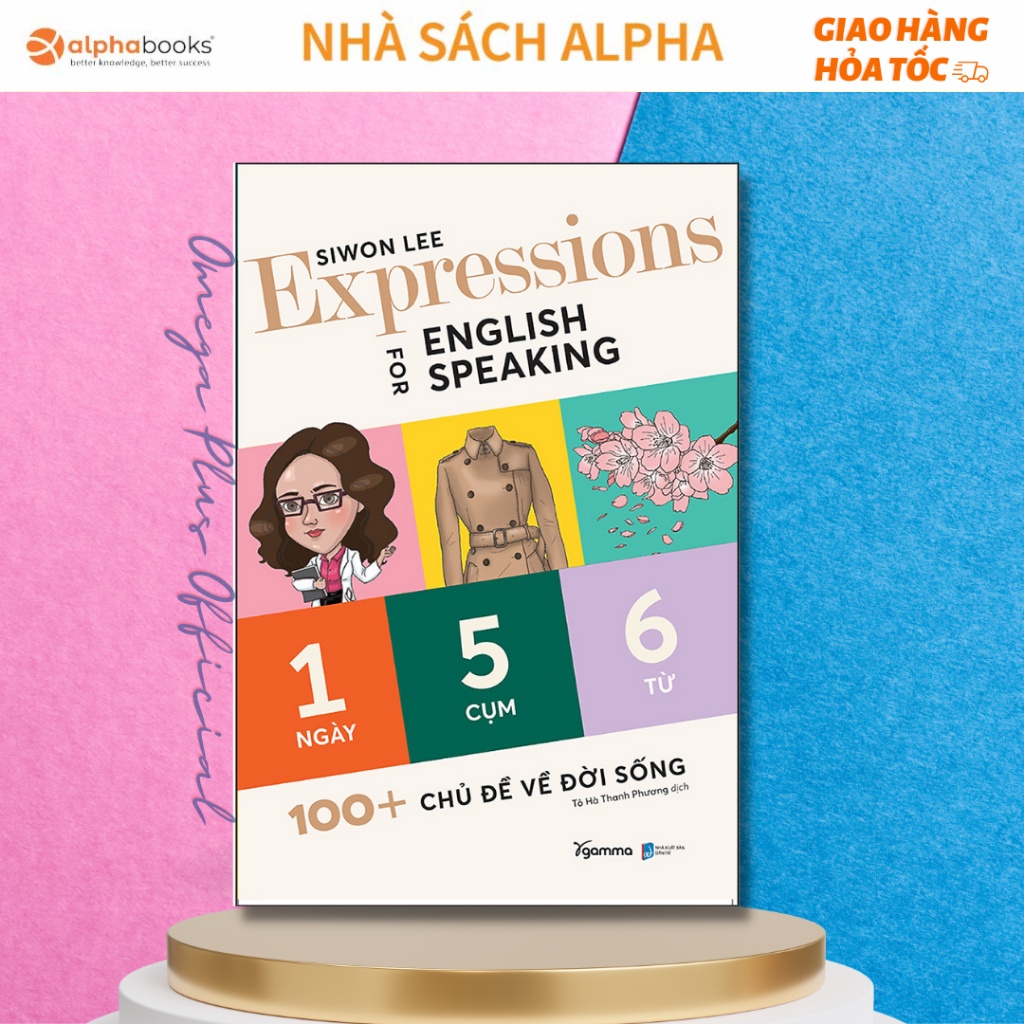 Lẻ/Combo 4 Cuốn : Daily Expression + English Speaking + Perfect English Vocabulary +  Practice English Every Day