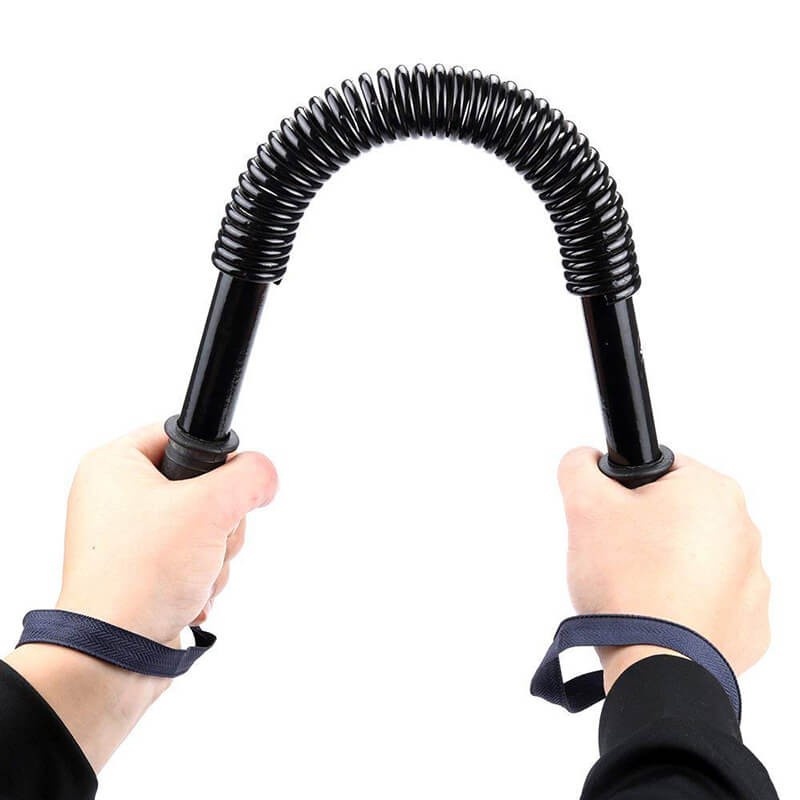Gậy lò xo, gậy bẻ tập cơ tay bụng ngực vai lực 20 - 50kg, Thanh lò xo đồ long đao.
