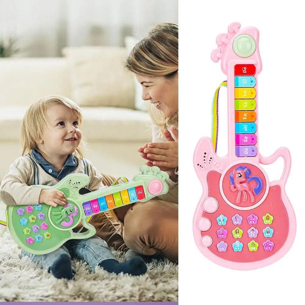 Đồ Chơi Đàn Ghita Điện mmluck Dễ Thương Cho Bé