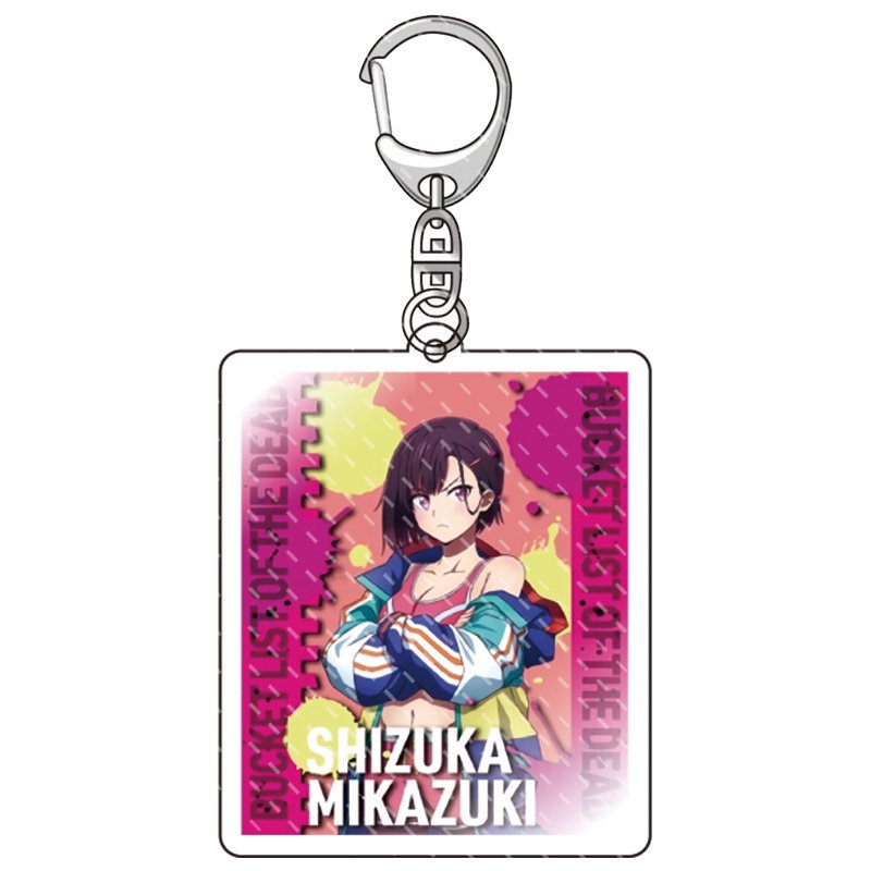 Ere1 zom 100: bucket Móc Khóa Hoạt Hình the dead Chất Liệu acrylic