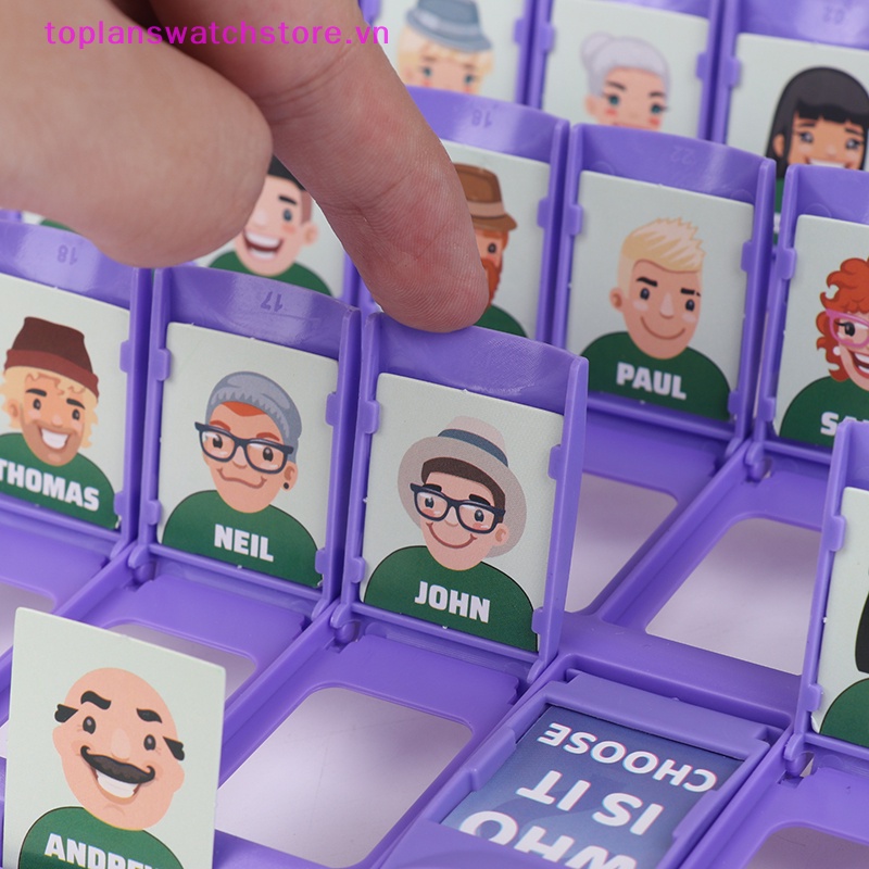 Toplanswatchstore Trò Chơi board game who is it family Vui Nhộn Chống Căng Thẳng Cho Trẻ Em vn