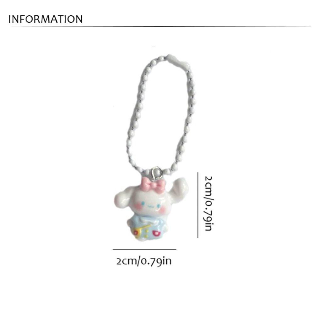 Móc khóa MMULCK bằng nhựa phong cách kuromi my melody trang trí ba lô