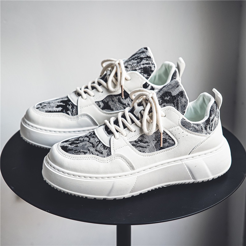 Giày thể thao nam đi học dày lười nam cao cấp giày thoáng khí chất lượng cao giày nam