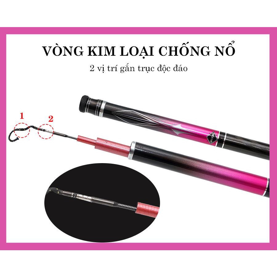 Cần Câu Nguyệt Hà HGT Mẫu mới 2023