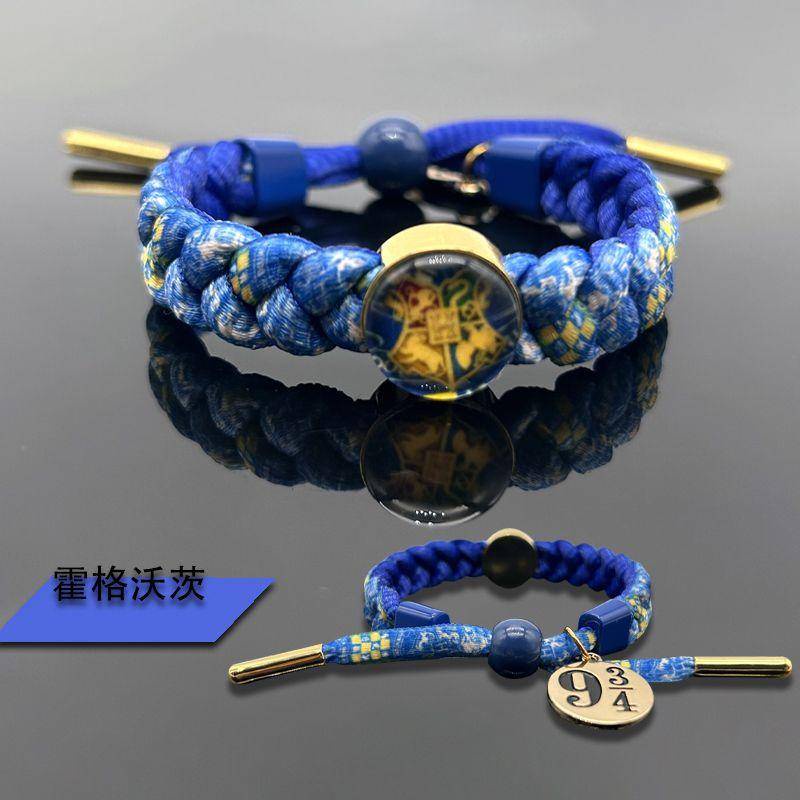 Vòng Đeo Tay slytherin harry potter Bằng Dây Bện Thủ Công Cho Học Sinh