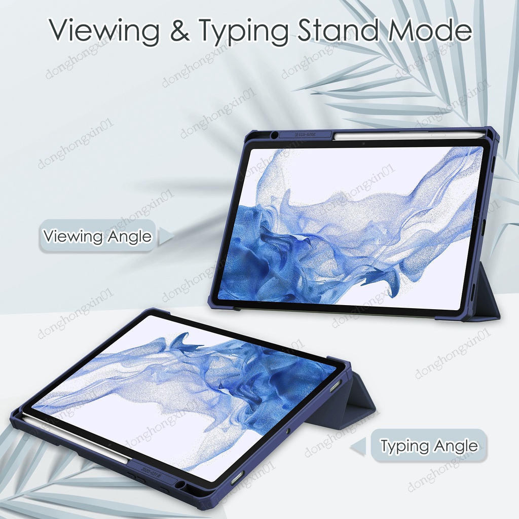 Bao Da Máy Tính Bảng Có Ngăn Đựng Bút Cho samsung galaxy tab s9 fe plus 12.4 samsung tab s9 fe sm-J510 / x516b 10.9 "2023 Ốp