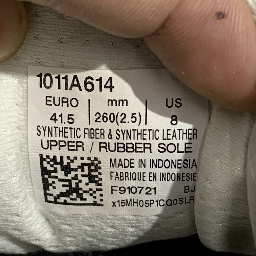 2hand giày ASICS Gel Flux 4 Cream Brown 1011A614 SIZE 41.5 9614