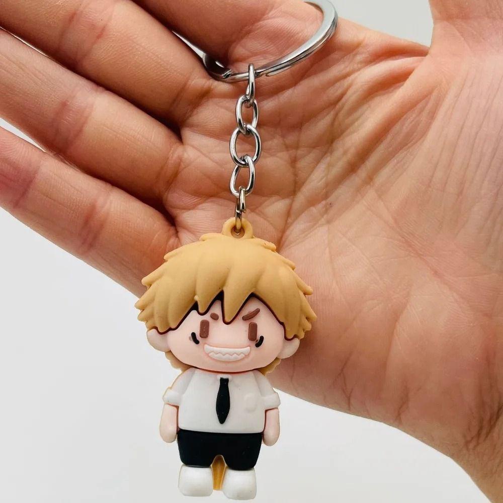 Mmluck Móc Chìa Khóa Xe Hơi / Túi Xách Bằng Cao Su Mềm Hình Móng Vuốt Người Đàn Ông anime Dùng Làm Quà Tặng Trang Sức