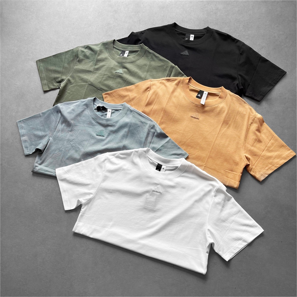 Áo thun/Áo phông tay ngắn basic, logo DAS thời trang thể thao Unisex - vải thoáng mát, co giãn - BOM