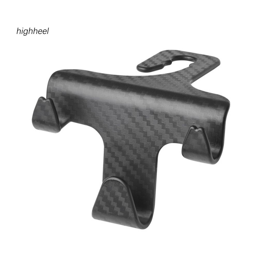 Móc Treo Đồ Rảnh Tay Bằng Sợi carbon Sành Điệu Tiện Lợi Cho Ghế Sau Xe Hơi