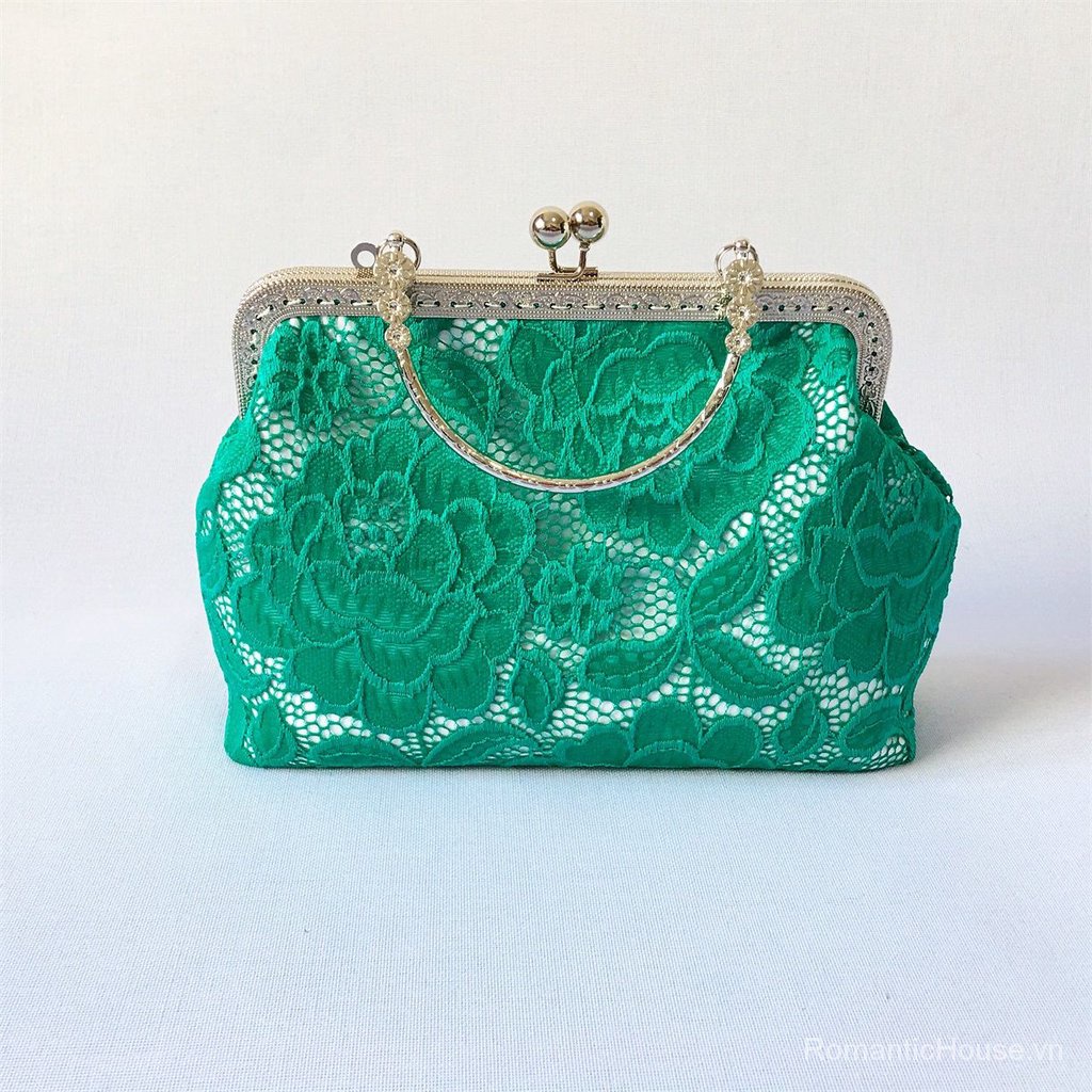 Túi Đeo Chéo Phối Ren Mẫu Mới 2019 Thời Trang Cho Nữ