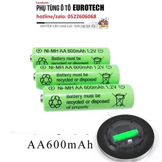 Pin đũa sạc ni-mh aaa 600mah 1.2v - xanh - chuyên dùng đèn năng lượng mặt trời