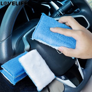 Khăn Lau Kính / Đánh Bóng Xe Hơi Bằng Sợi Nhỏ / Khối Xốp Hai Mặt
