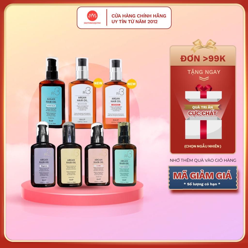 Dầu Dưỡng Phục Hồi Tóc R3 Argan Hair Oil RAIP 100ml