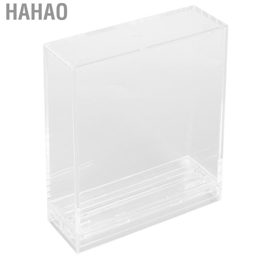 Hahao Desktop Mini Picture Frame PC Double Sided Transparent Freestanding Instant Photo for Instax Polaroid ZIP Film