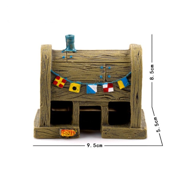 Mô Hình Ngôi Nhà Dứa Búp Bê Bọt Biển Tinh Nghịch Hoạt Hình SpongeBob SquarePants - Trang Trí Hồ Cá