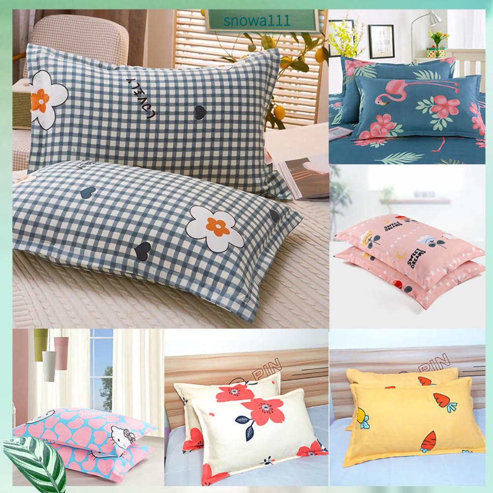 Snowwa Vỏ Gối Pillowslip Cotton Mềm Mại Thoải Mái Cho Gia Đình Bạn Bè